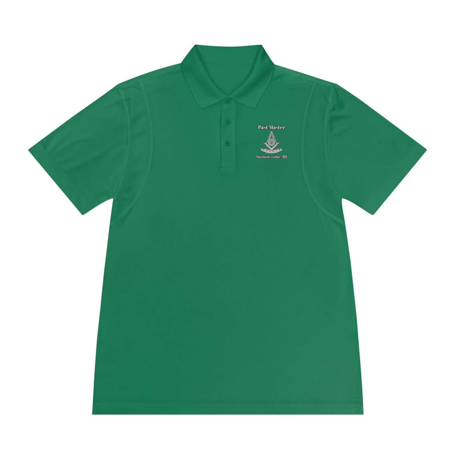 Harmony Lodge 18 Past Master Men's Sport Polo Shirt