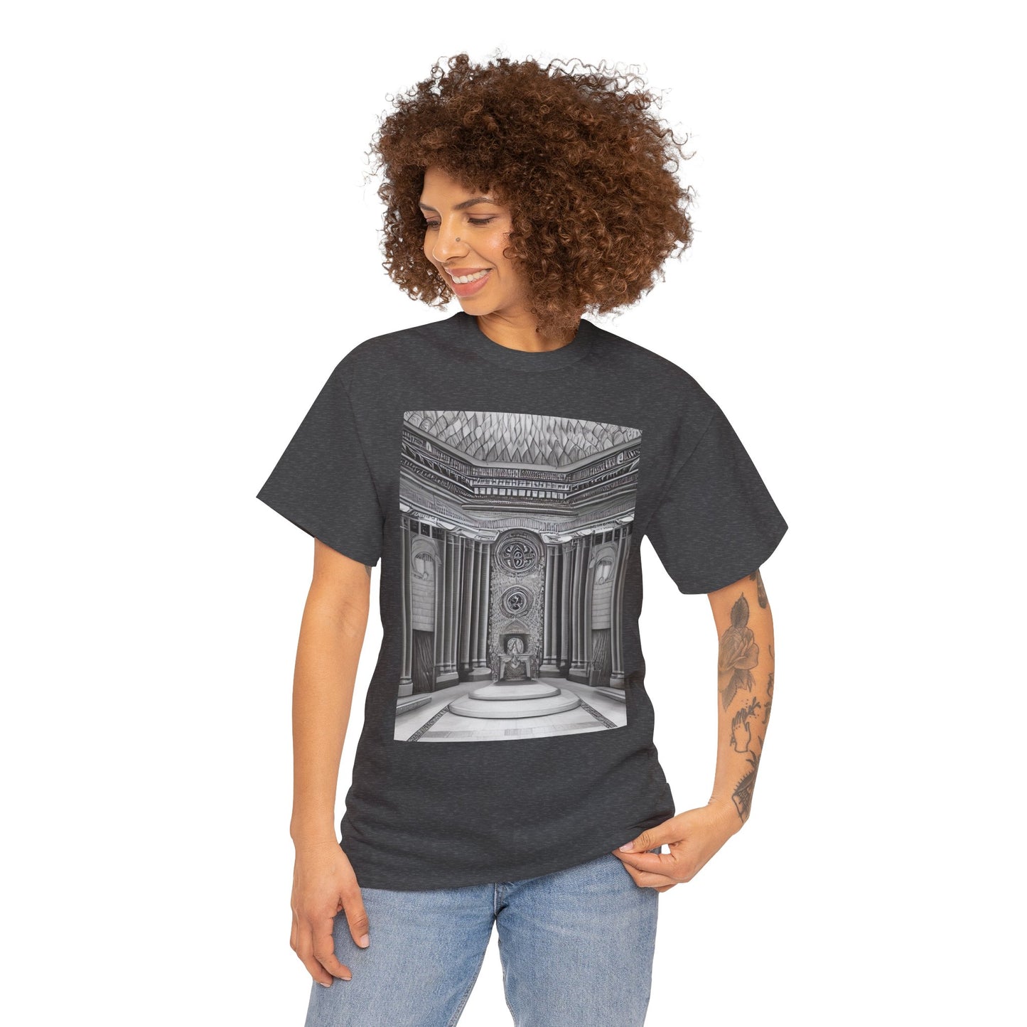 'The ancient gallery' Unisex Heavy Cotton Tee