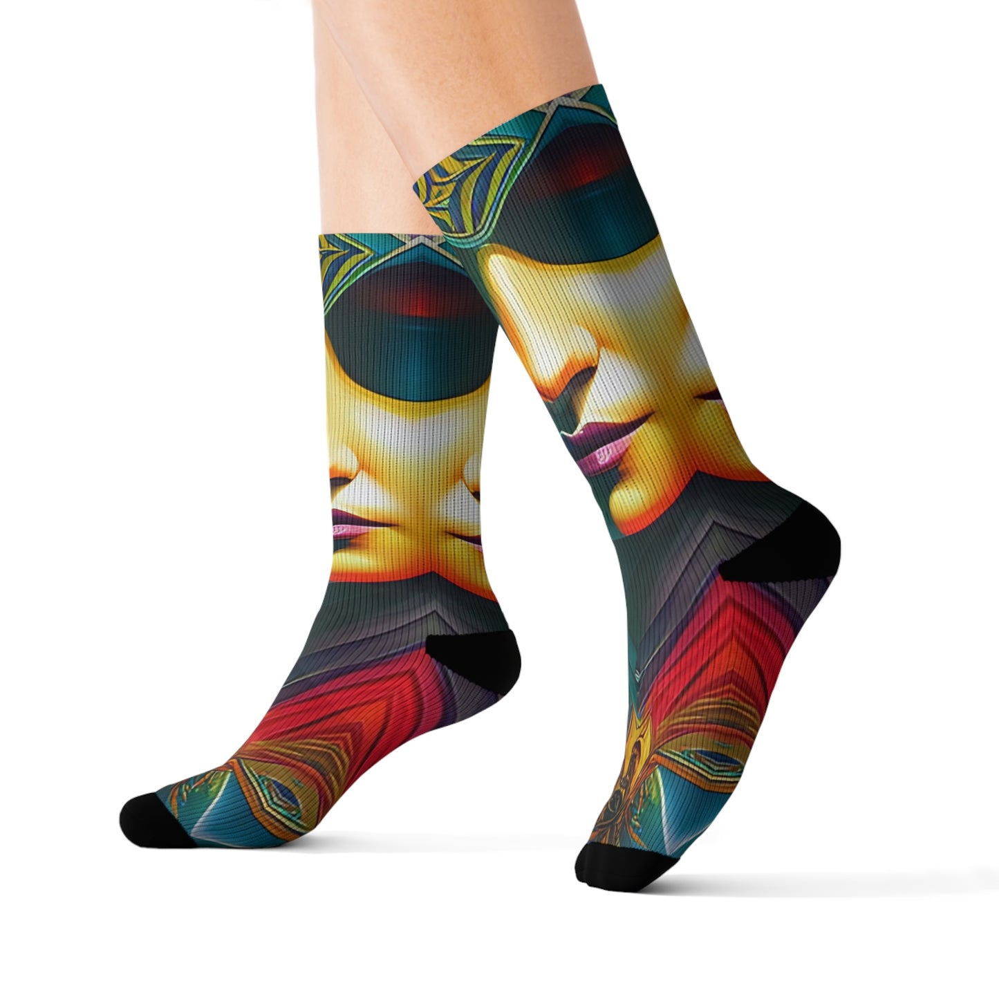 'Strength' Sublimation Socks