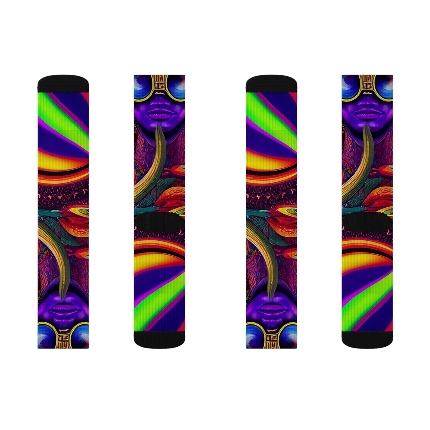 'Chill Vibes' Sublimation Socks