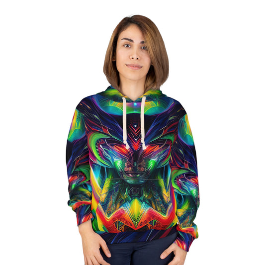 'Rings of Strength' Unisex Pullover Hoodie (AOP)