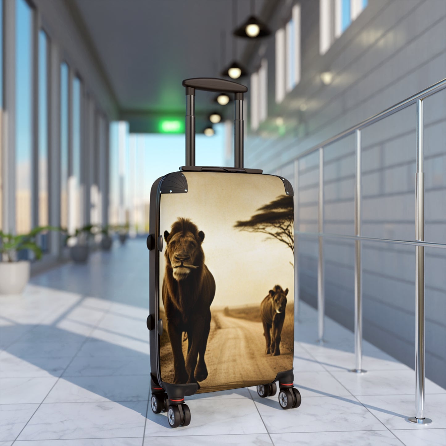 "Asiatic Lion" Suitcase