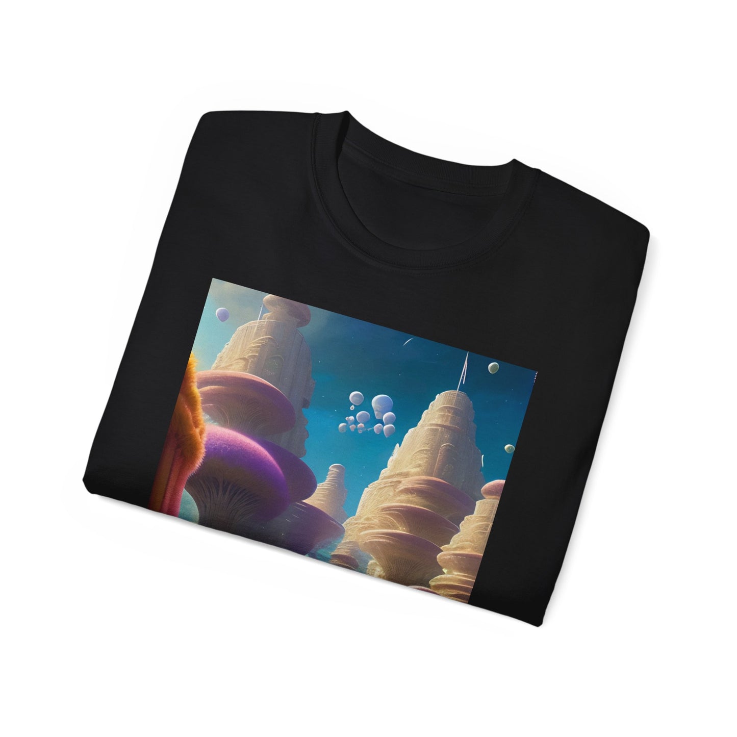 'Bubble World' Unisex Ultra Cotton Tee