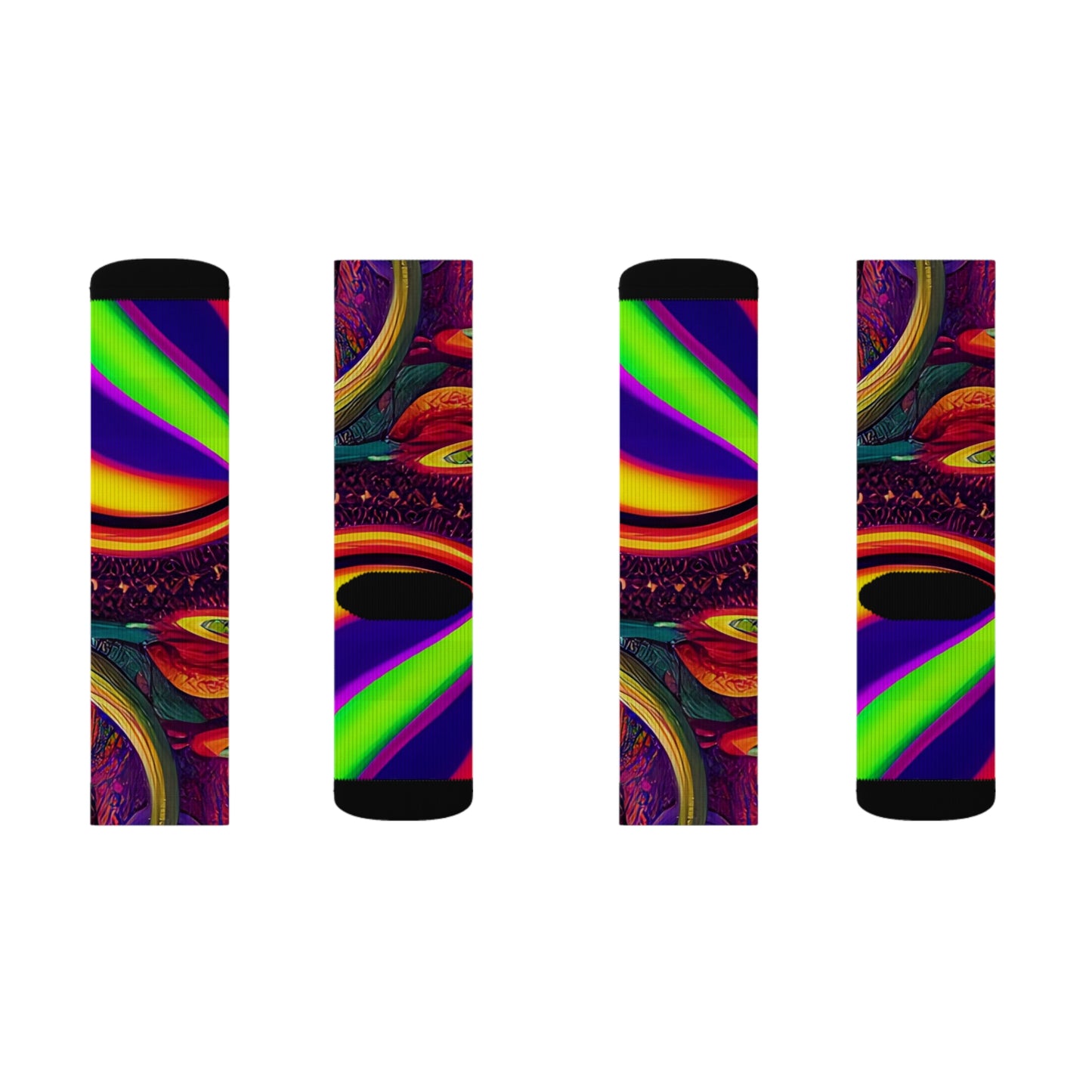'Chill Vibes' Sublimation Socks
