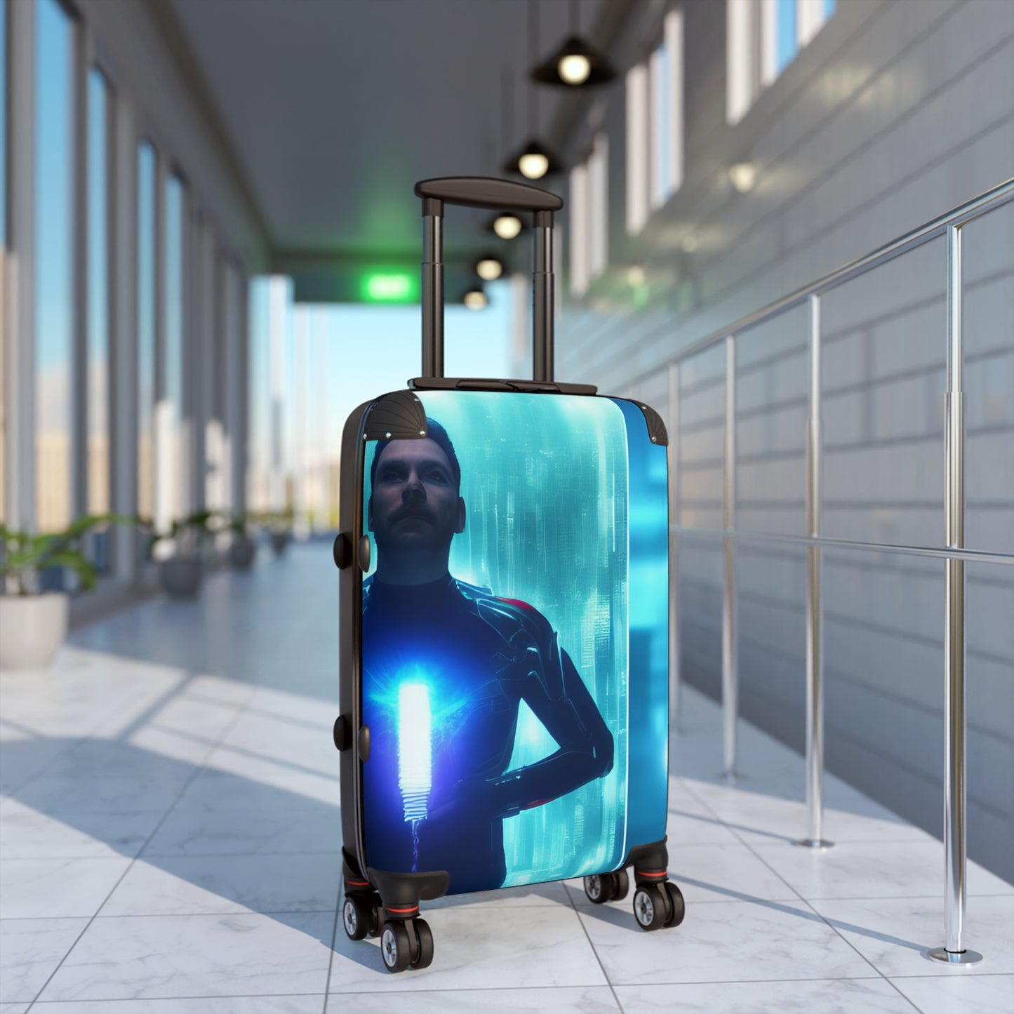 ‘Let the light out’ Suitcase