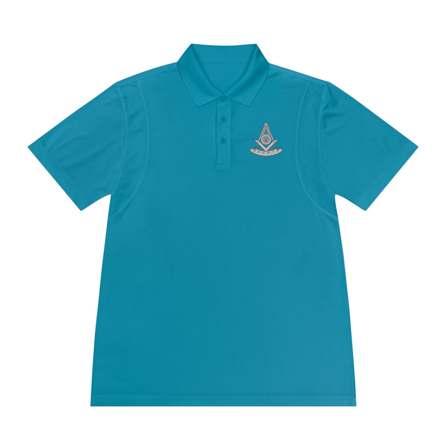 'Pastmaster Freemason' Men's Sport Polo Shirt