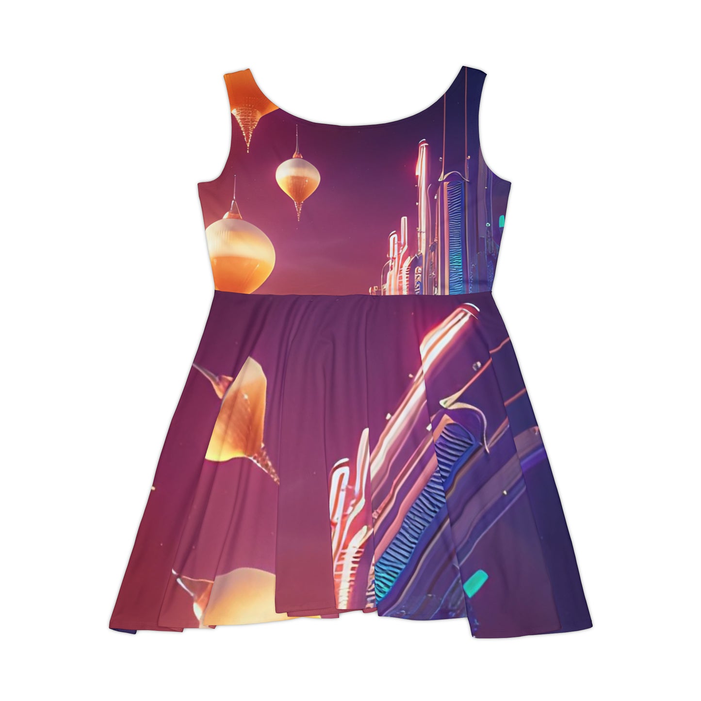 'Dream Land' Women's Skater Dress (AOP)