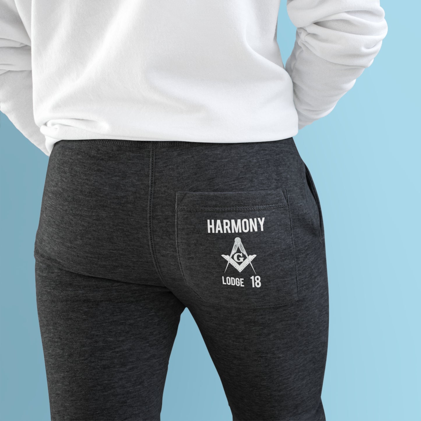 'Harmony lodge 18' Premium Fleece Joggers