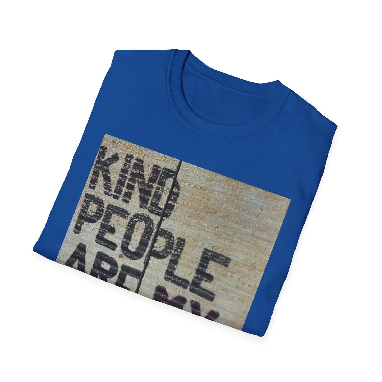 'Kind People' Unisex Softstyle T-Shirt