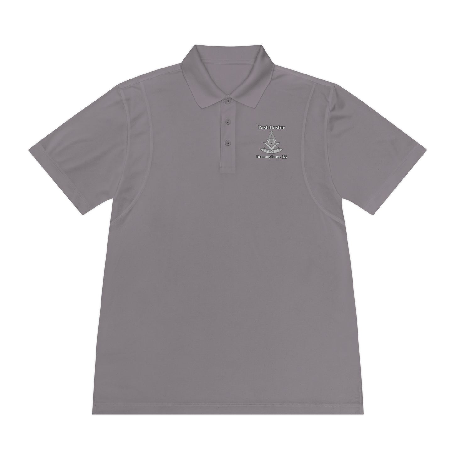 Harmony Lodge 18 Past Master Men's Sport Polo Shirt