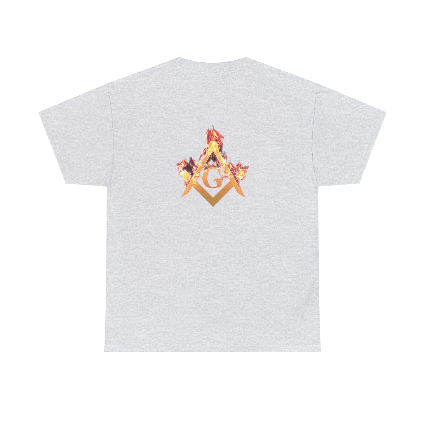 'Freemason fire shirt' Unisex Heavy Cotton Tee