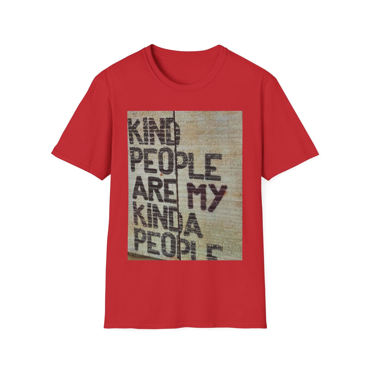 'Kind People' Unisex Softstyle T-Shirt