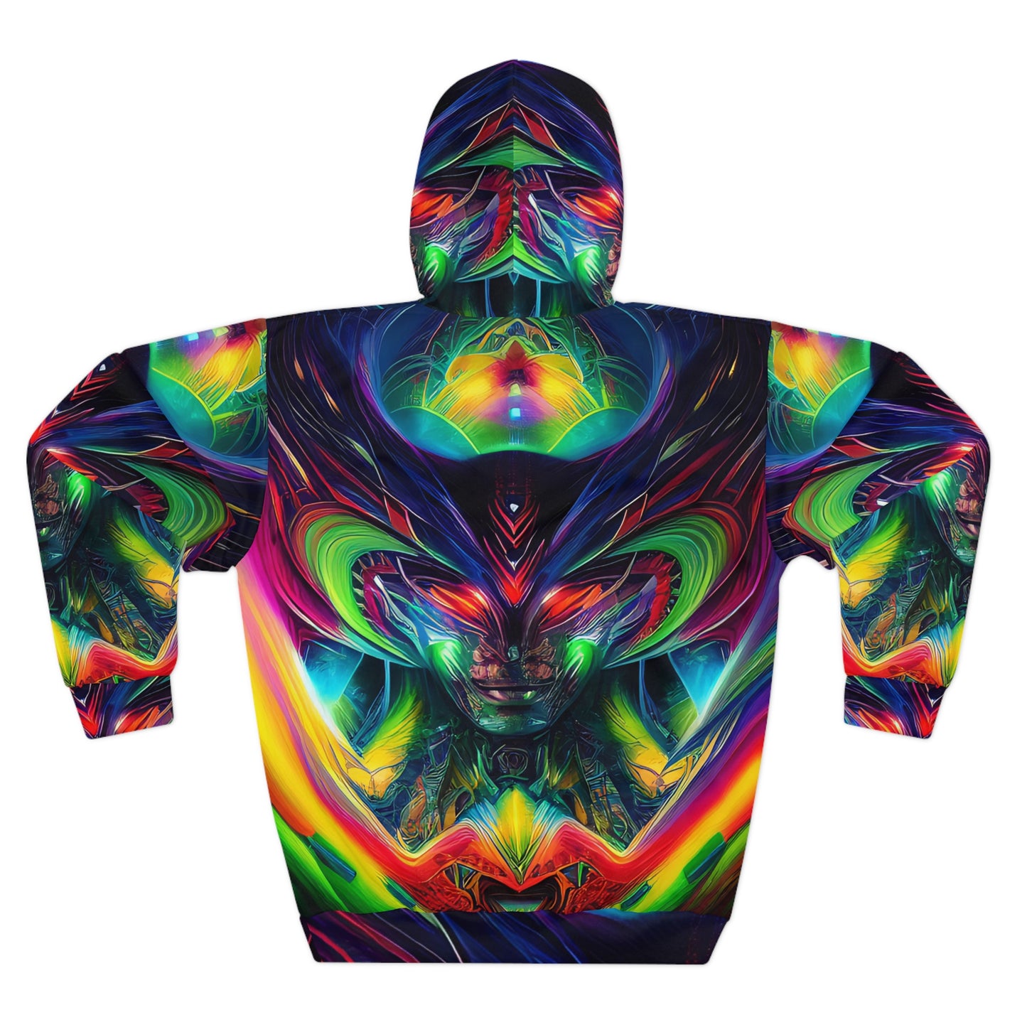 'Rings of Strength' Unisex Pullover Hoodie (AOP)