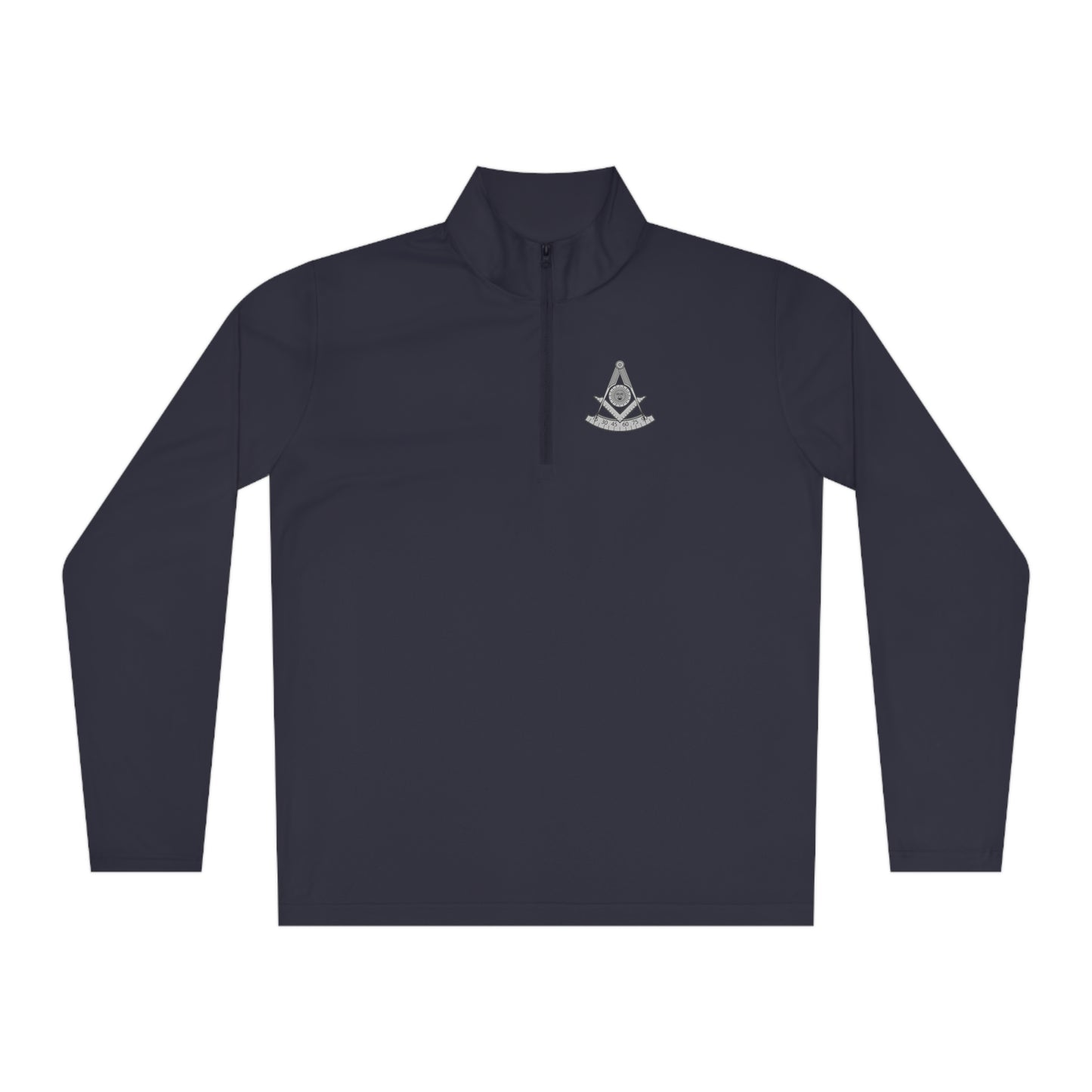 'Pastmaster Freemason' Unisex Quarter-Zip Pullover