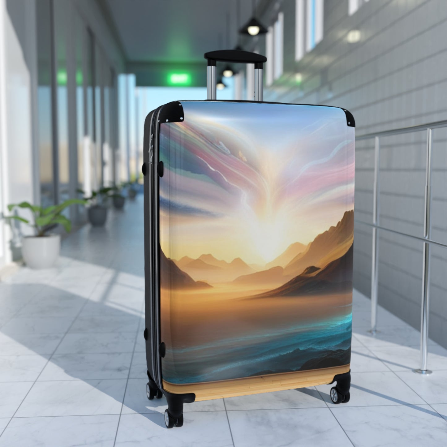 Mountain Sky Suitcase