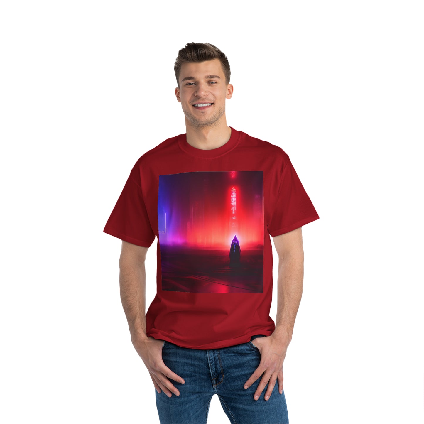 'Contact' Beefy-T®  Short-Sleeve T-Shirt