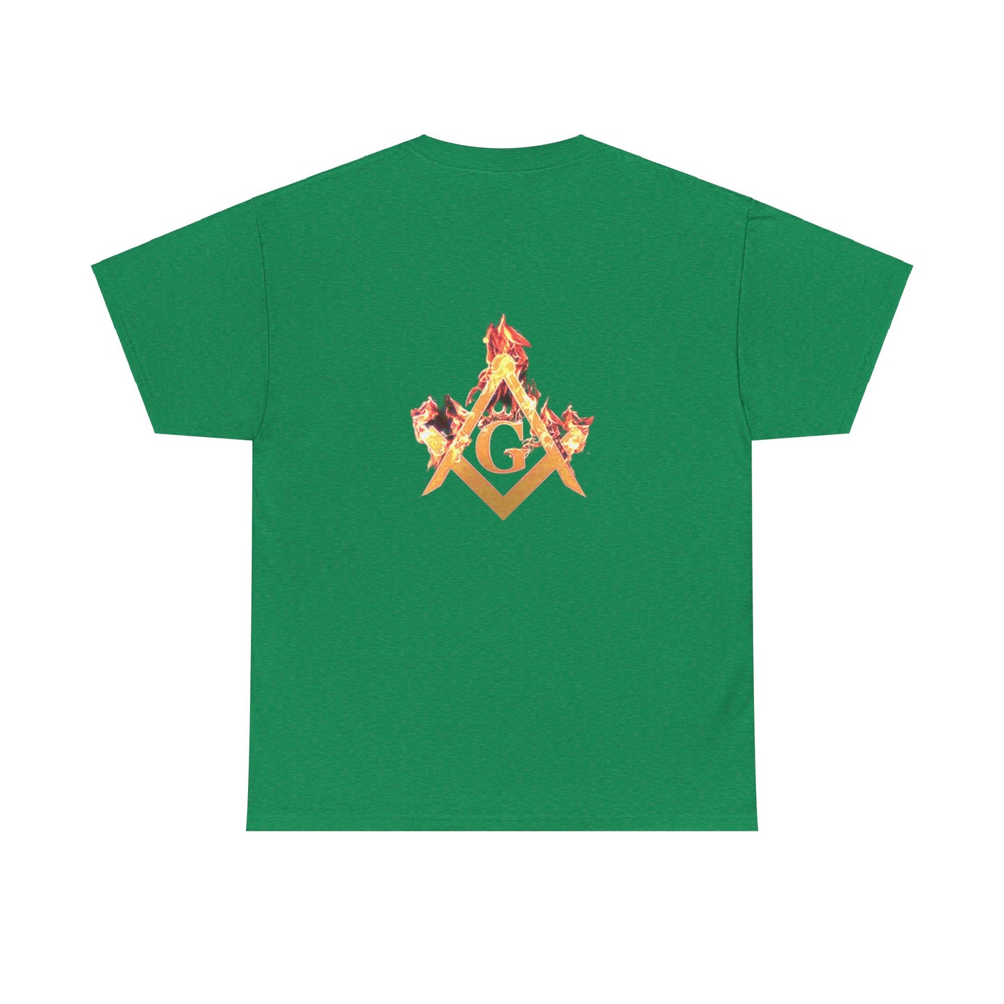 'Harmony lodge 18 fire shirt' Heavy Cotton Tee