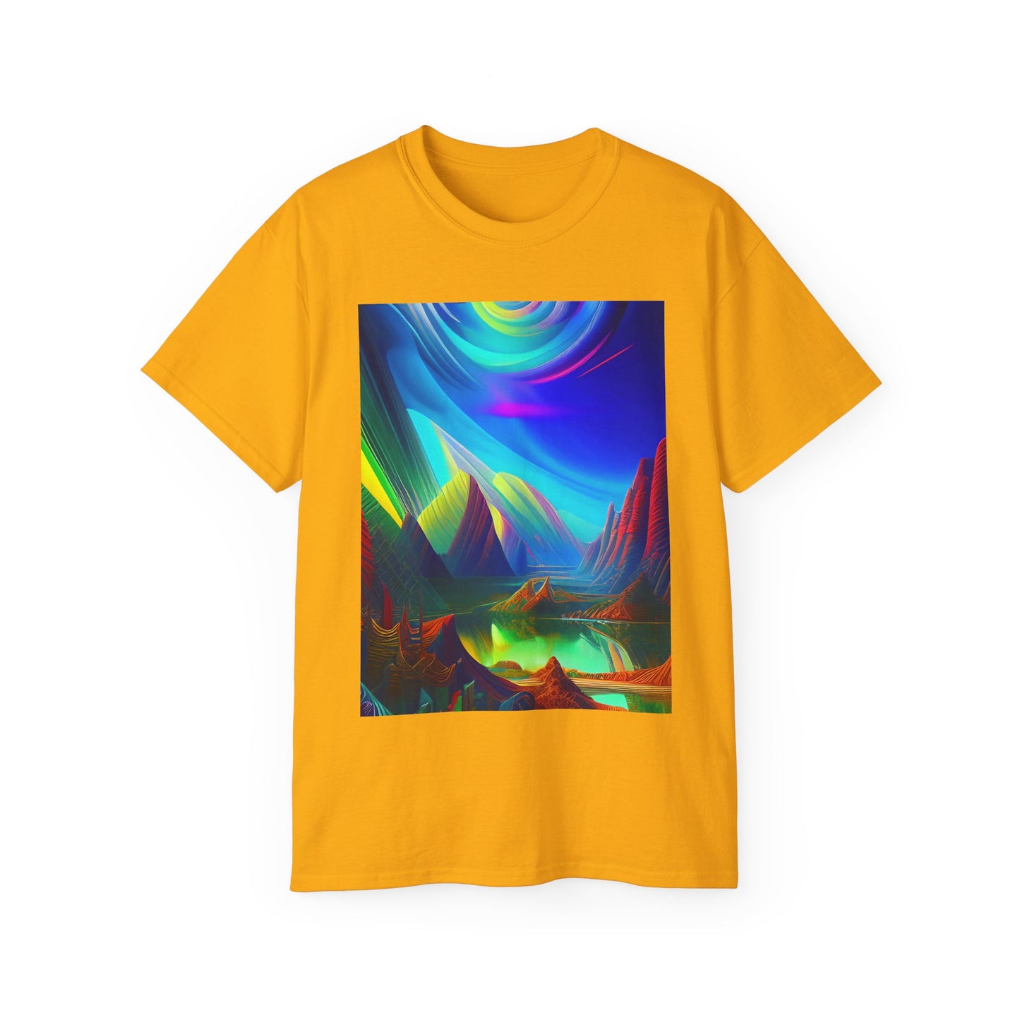 'Hippie Mountains' Unisex Ultra Cotton Tee