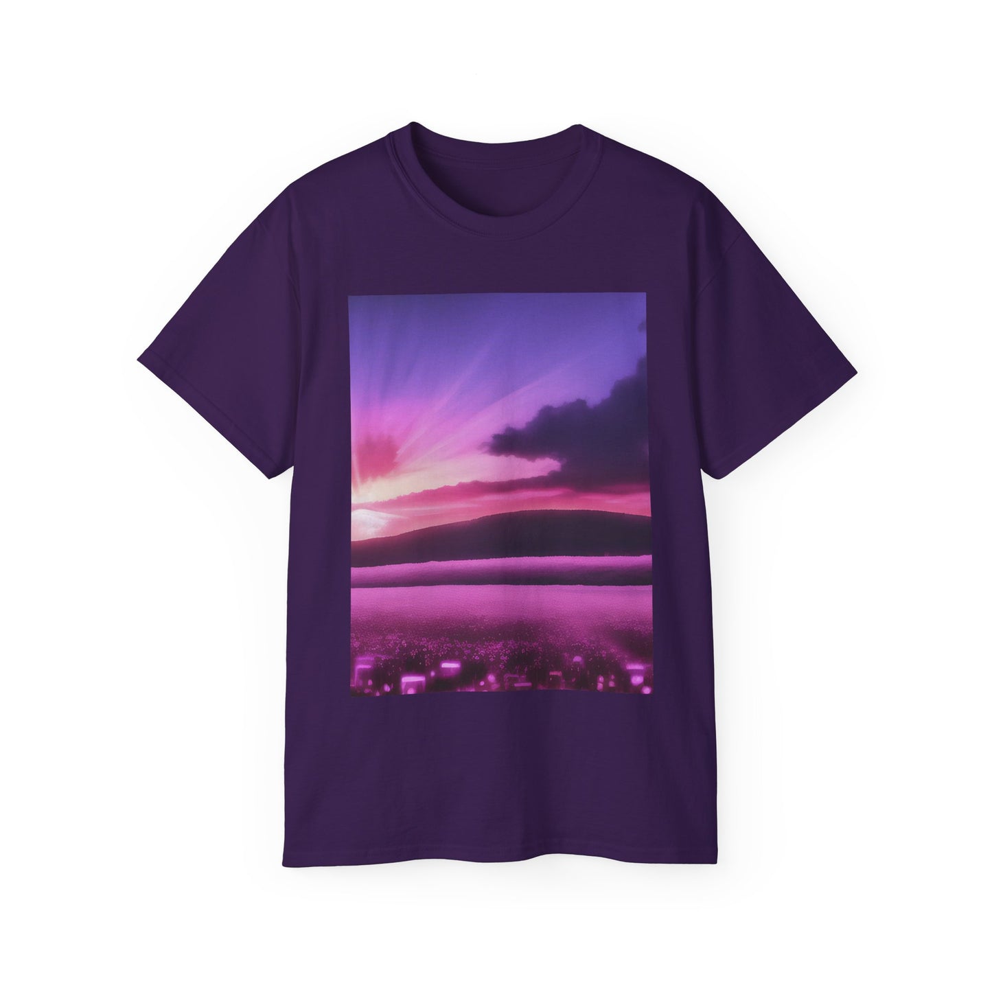 'Purple Majesty' Unisex Ultra Cotton Tee