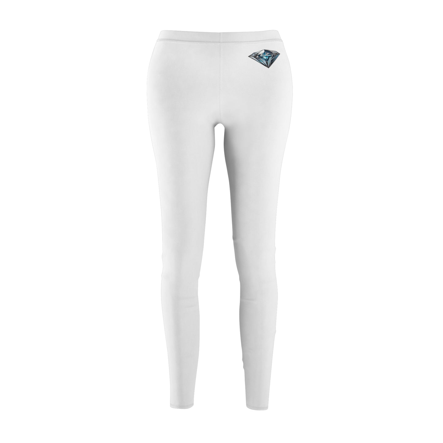 Diamond Women's Cut & Sew Casual Leggings (AOP)