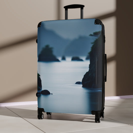 "Azure Saxe" Suitcase