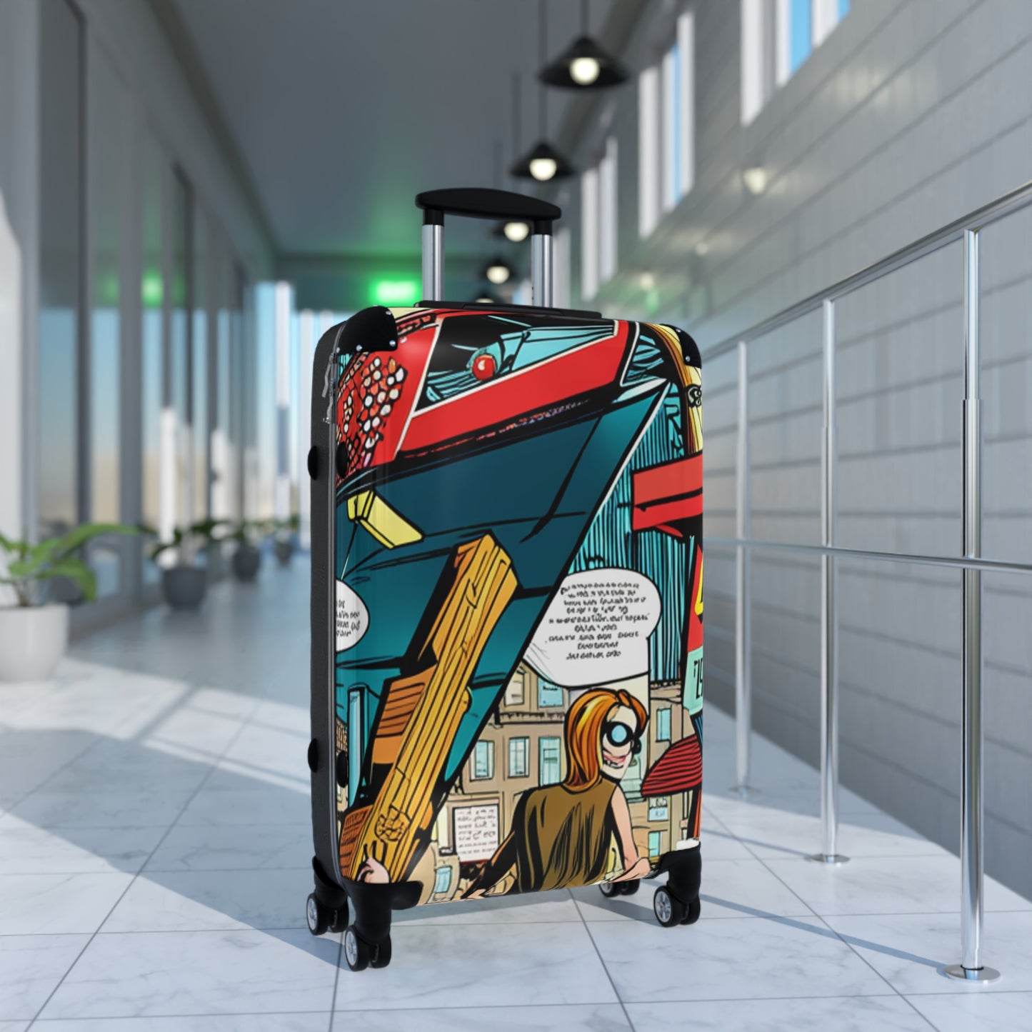 Secret Agent Comic Anime Suitcase