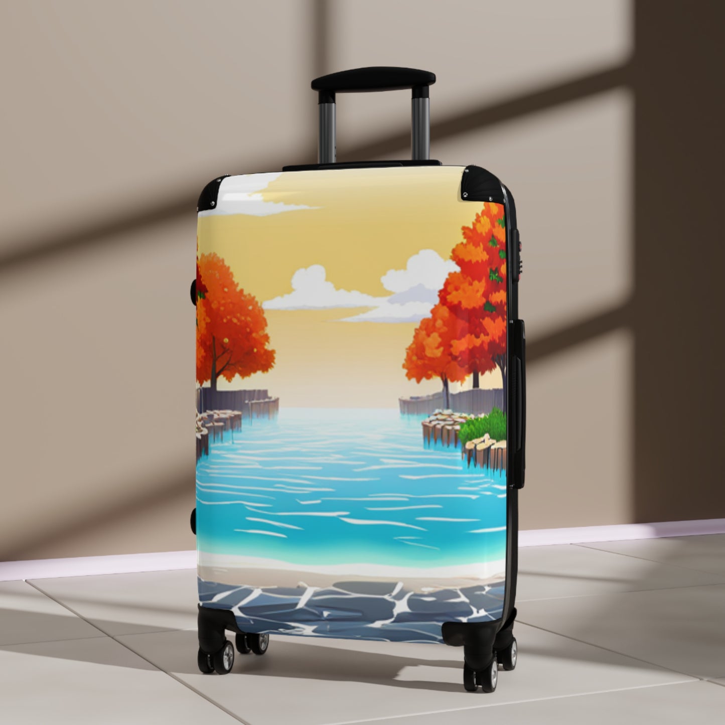 "Apricot Trees" Suitcase