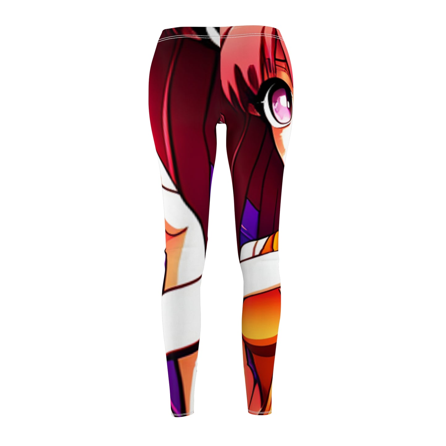 Pinku Kawa Kirei Anime Leggings (AOP)