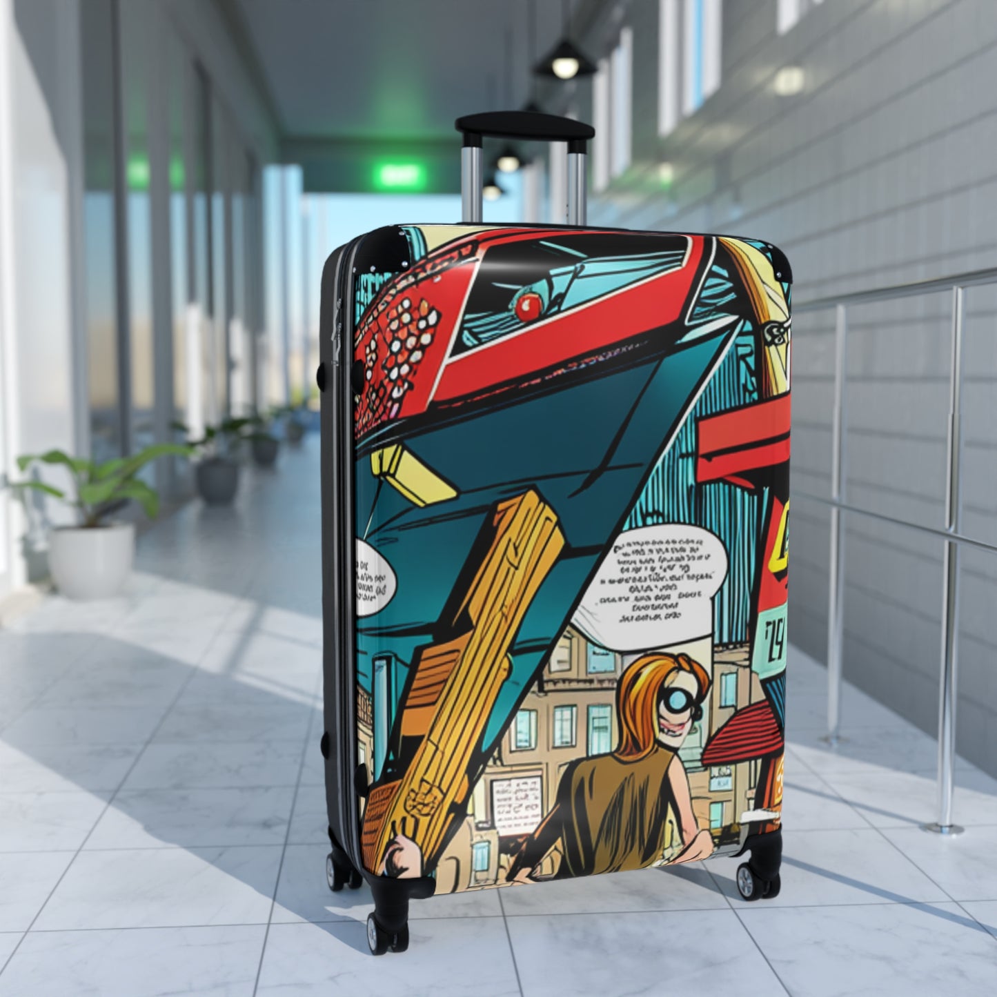 Secret Agent Comic Anime Suitcase