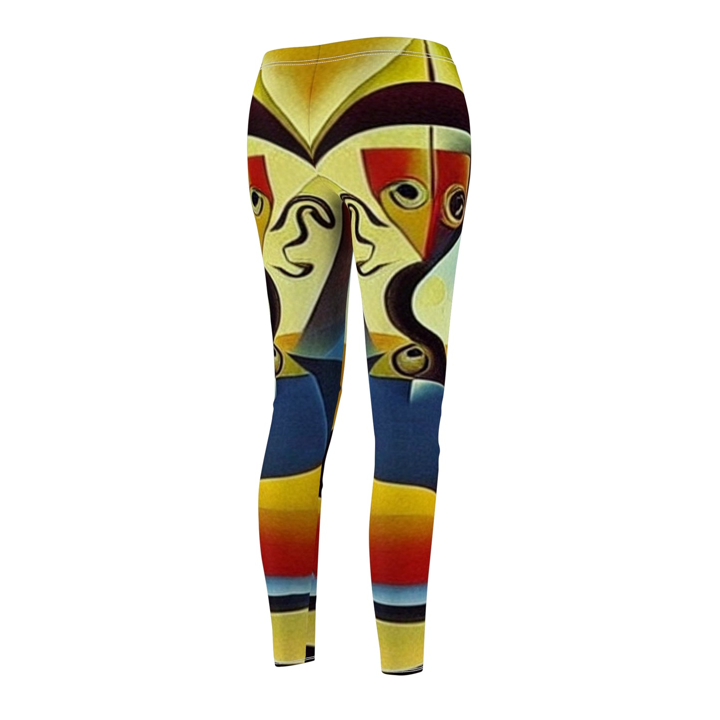 'Modern Eye' Women's Cut & Sew Casual Leggings (AOP)