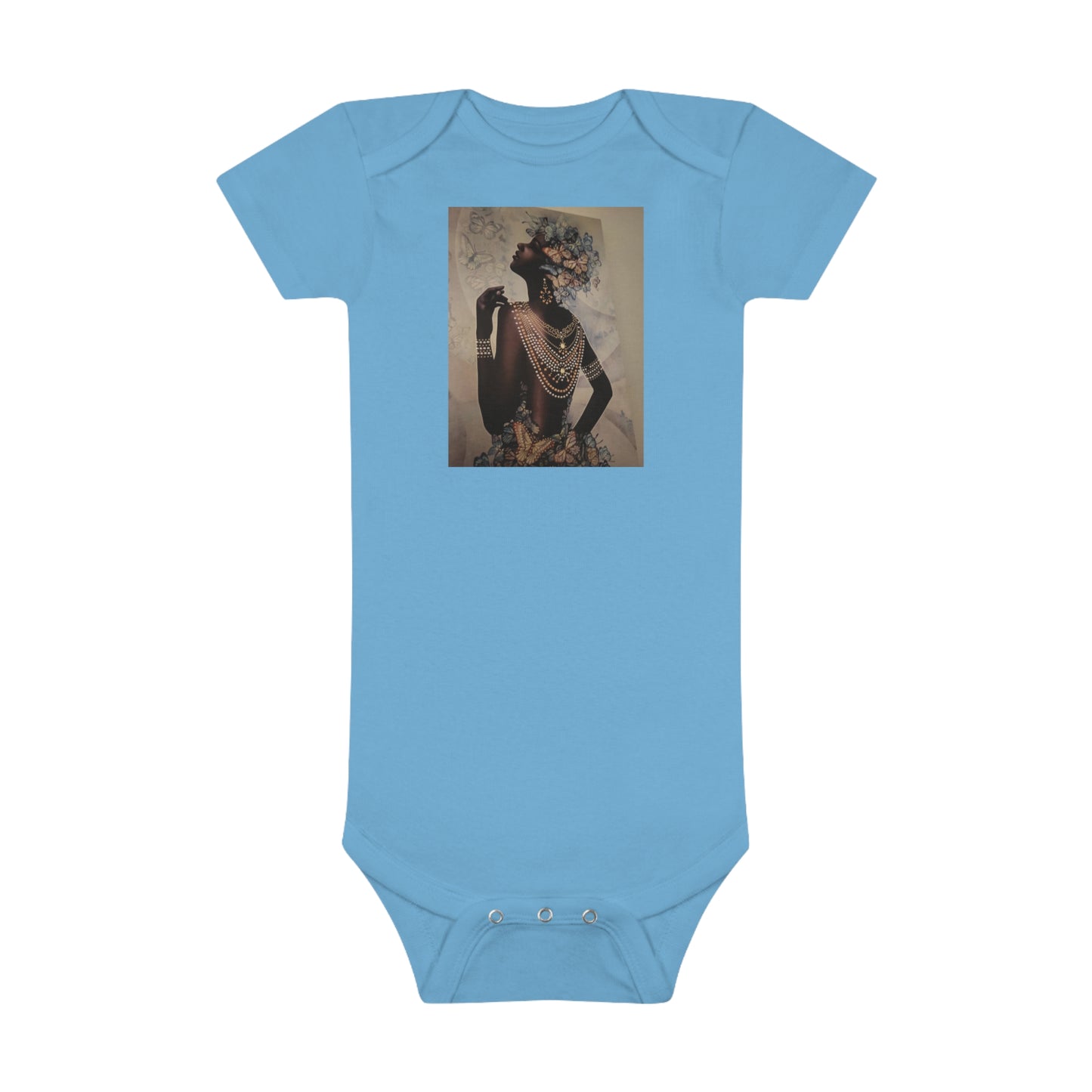 ‘Jeweled Goddess’ Baby Short Sleeve Onesie®