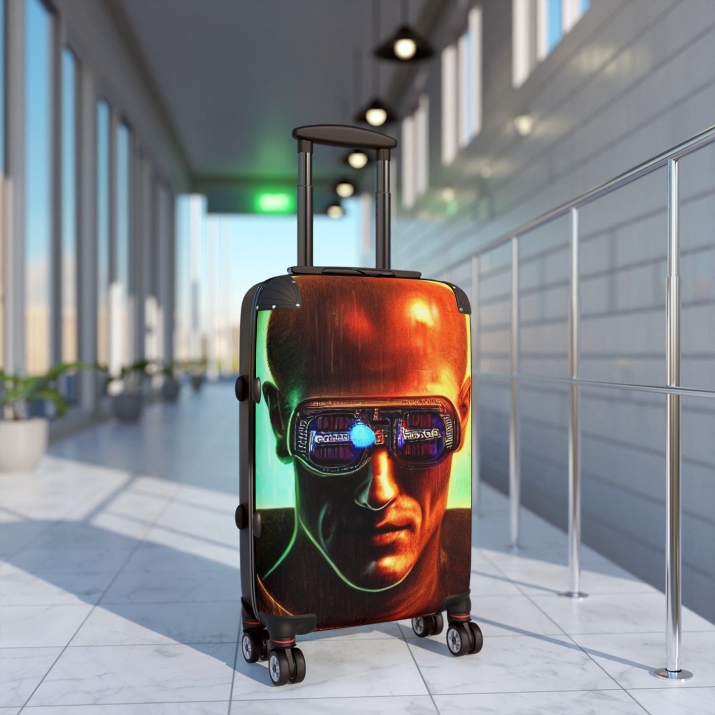 ‘Sunglass Man’ Suitcase