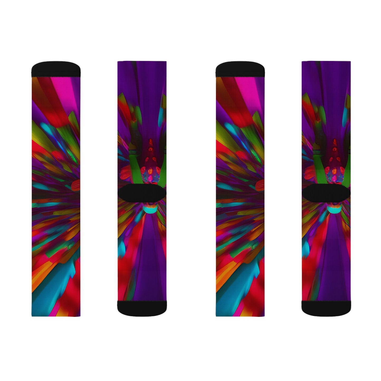 'Warped' Sublimation Socks