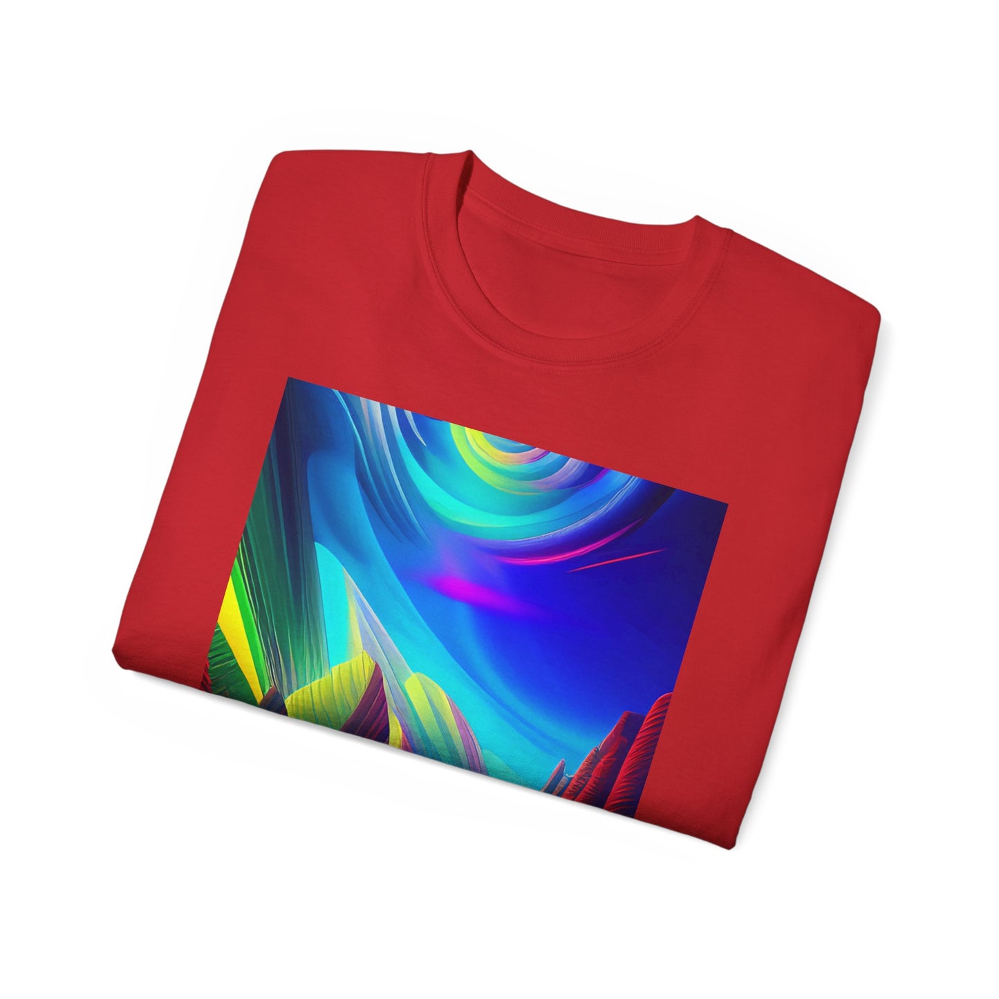'Hippie Mountains' Unisex Ultra Cotton Tee