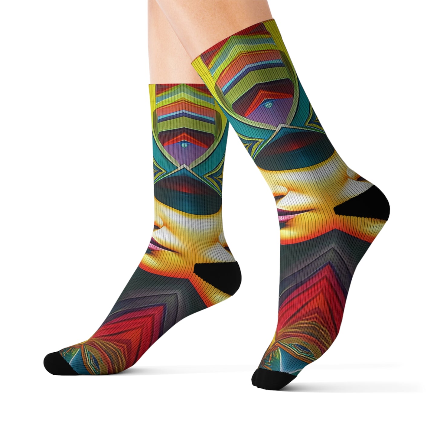 'Strength' Sublimation Socks