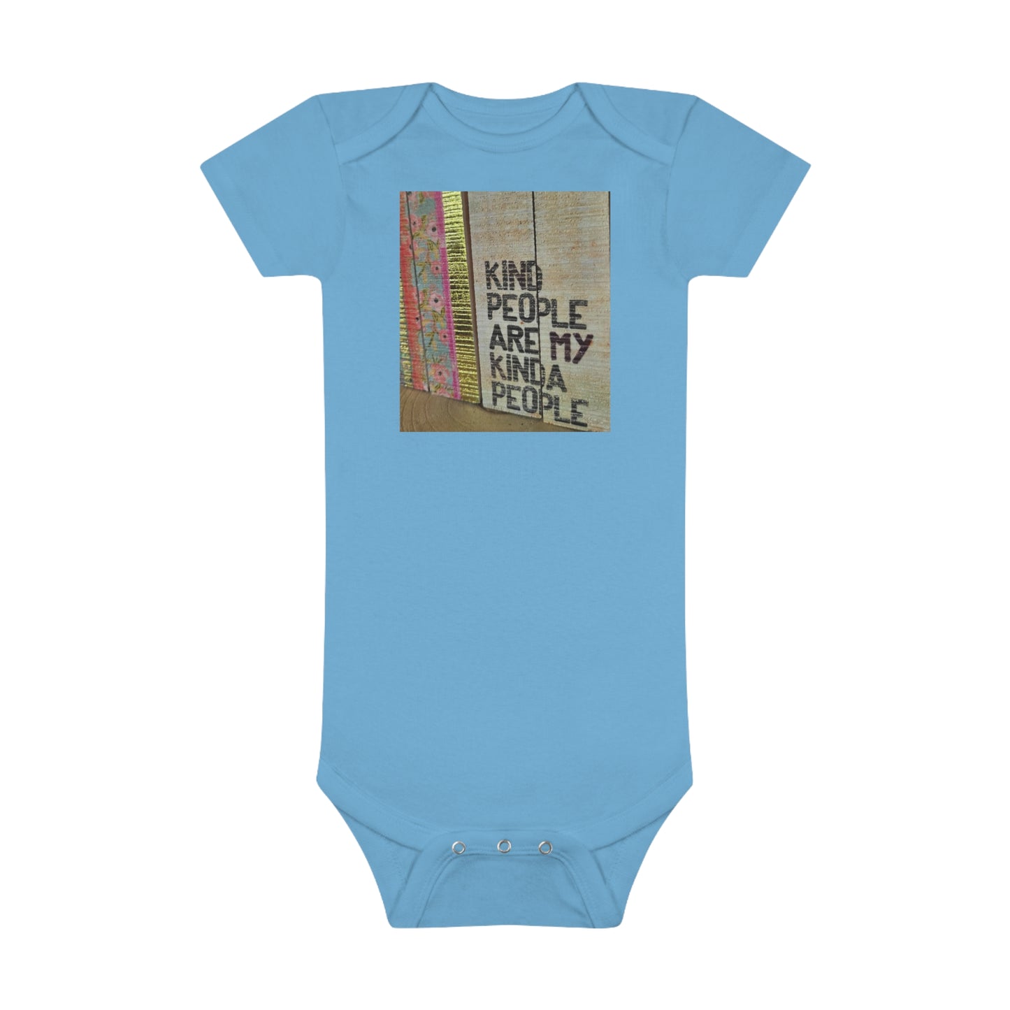 'Kind People' Baby Short Sleeve Onesie®