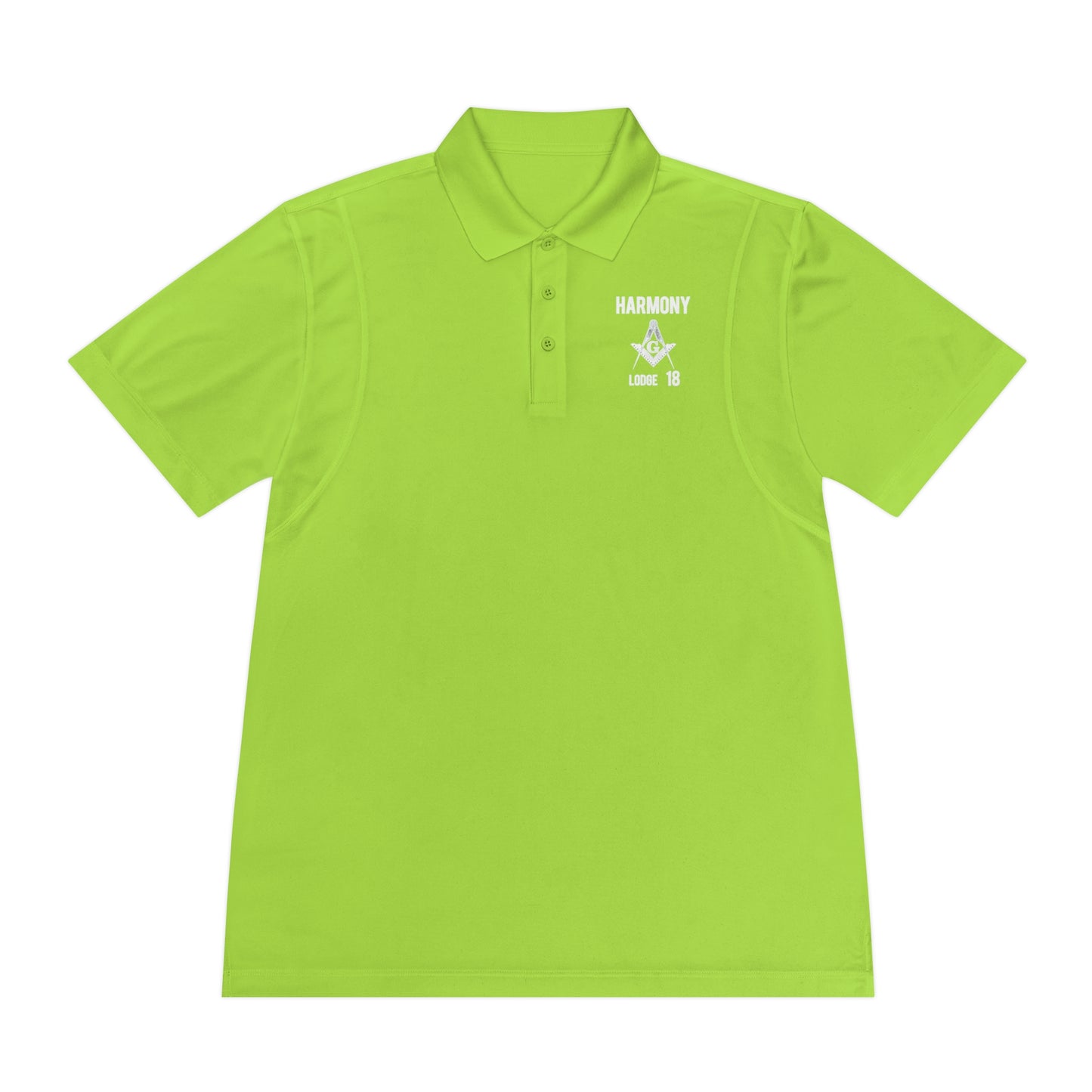 'Harmony Lodge 18' Men's Sport Polo Shirt