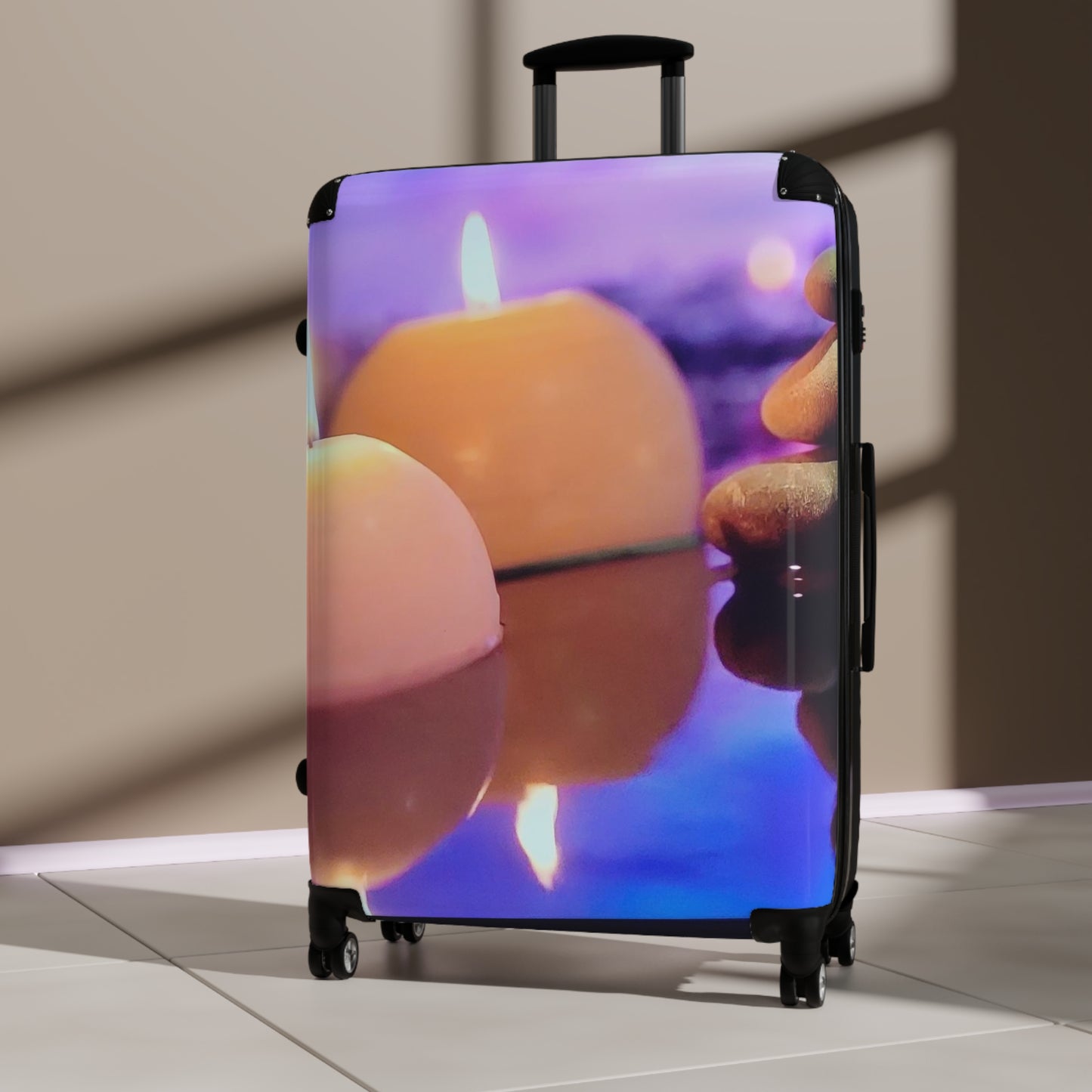 Spa Candle - Divi Phoenix Spa Aruba - Suitcase
