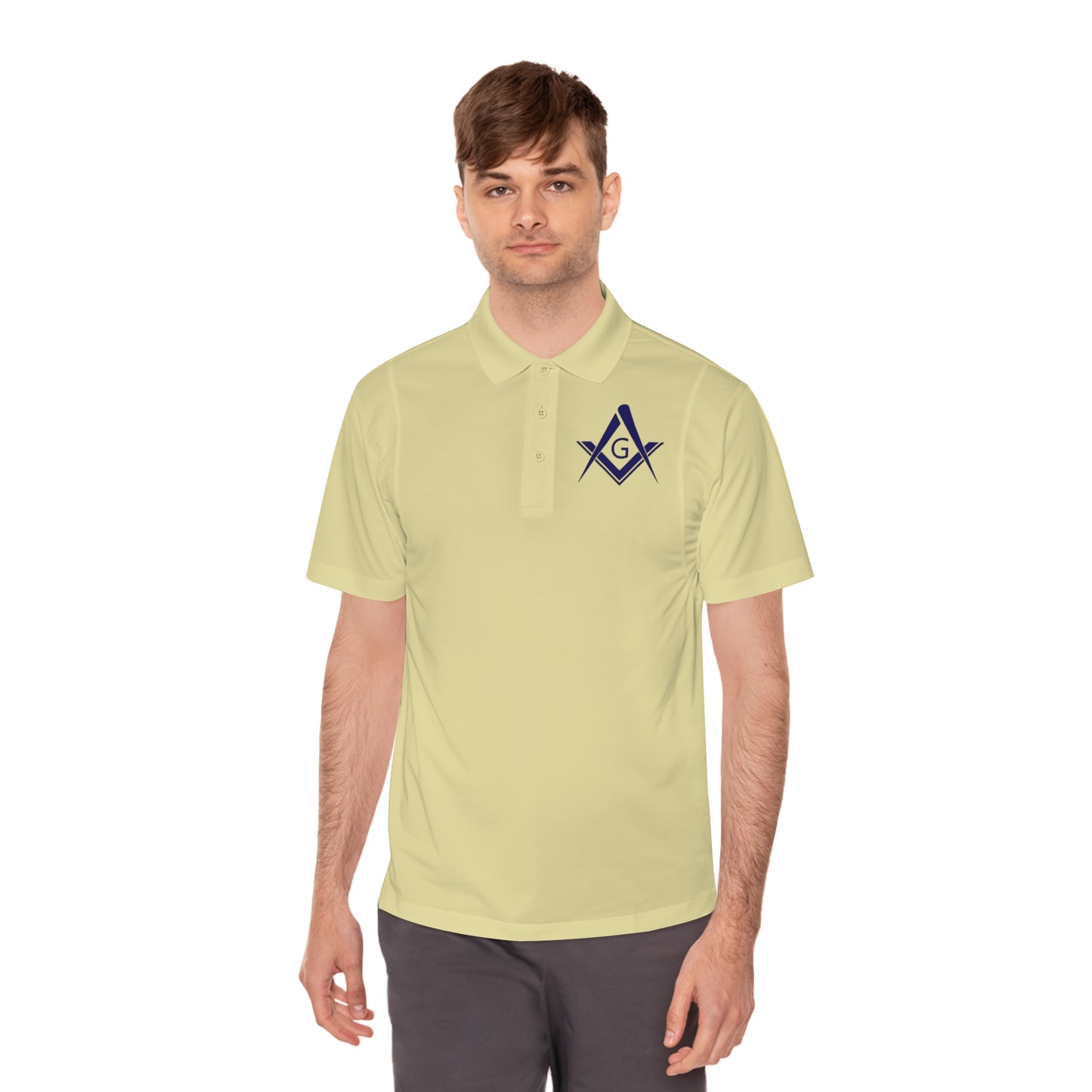 'Freemason' Men's Sport Polo Shirt
