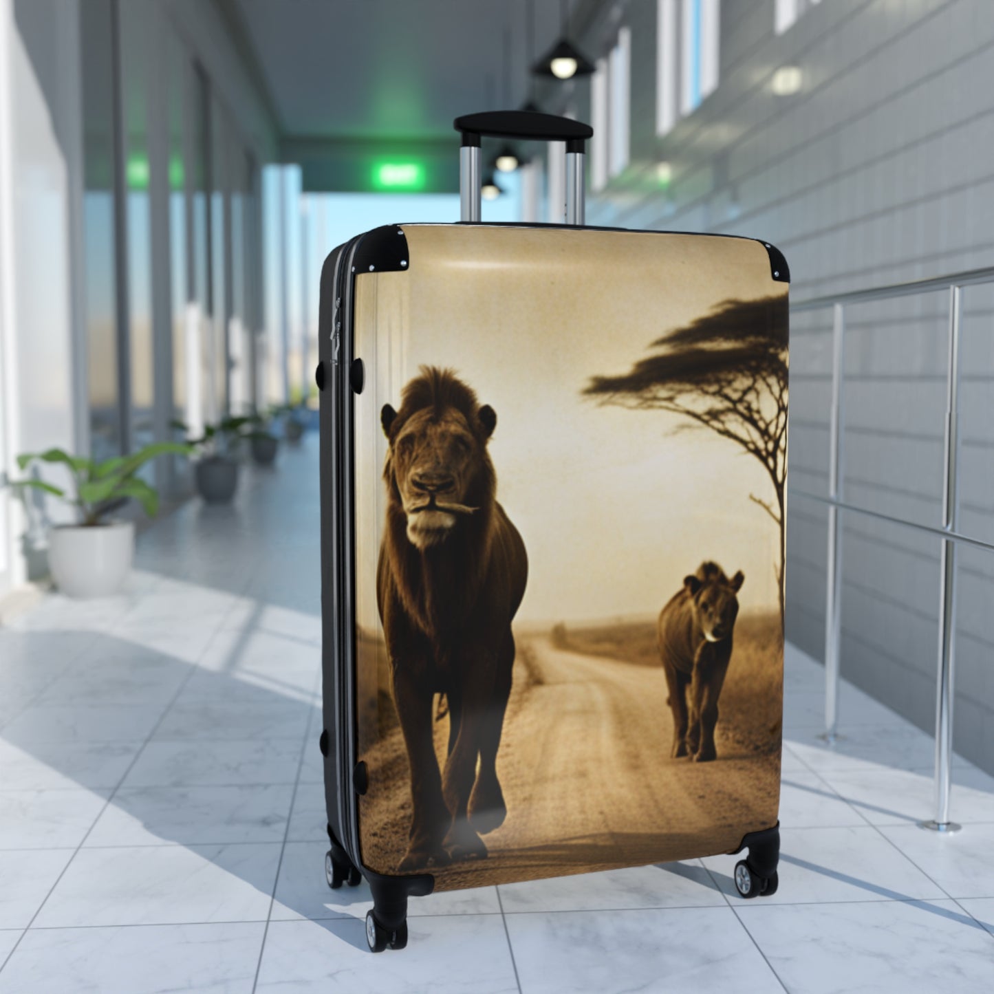 "Asiatic Lion" Suitcase