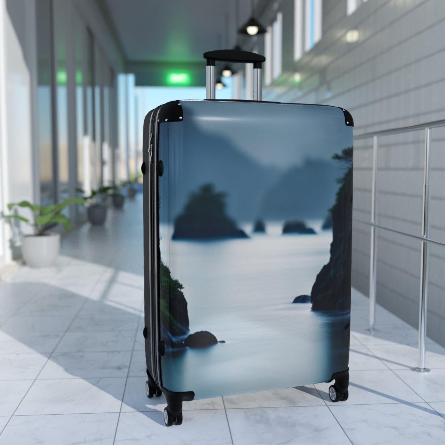 "Azure Saxe" Suitcase