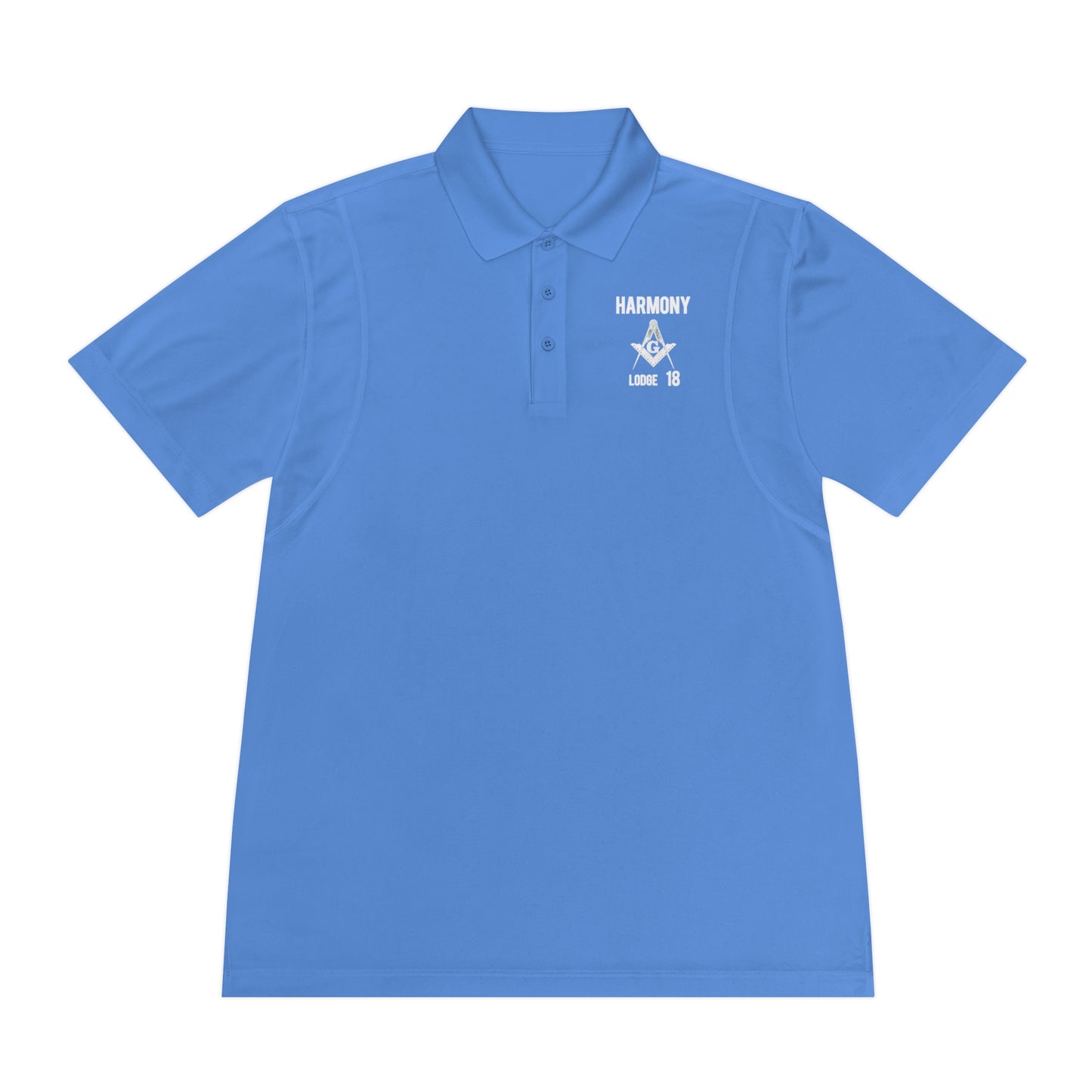 'Harmony Lodge 18' Men's Sport Polo Shirt