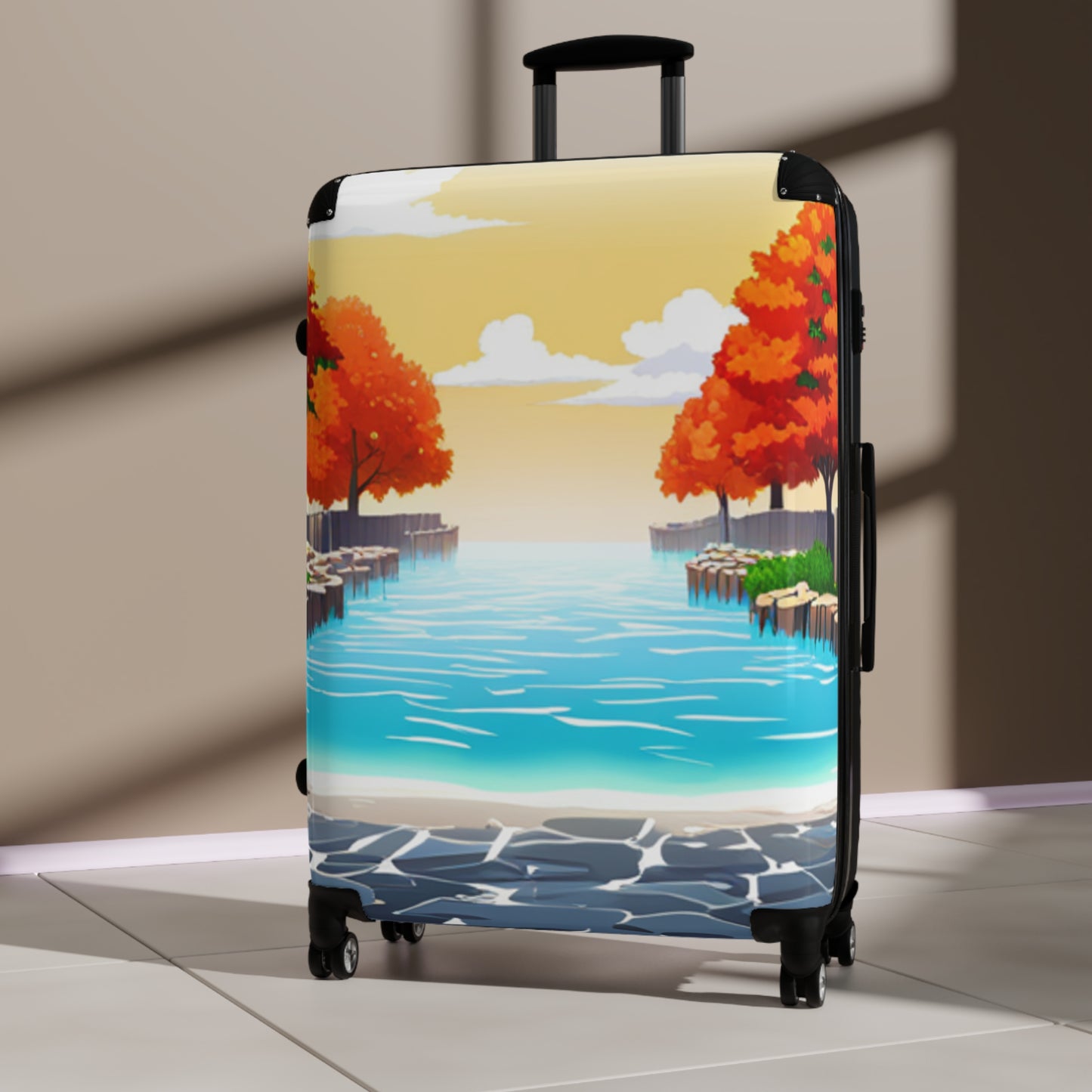 "Apricot Trees" Suitcase