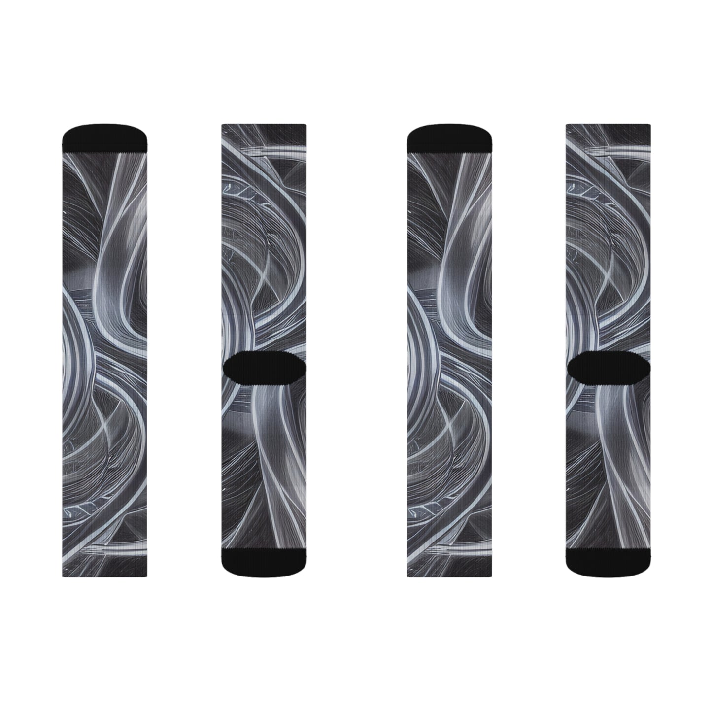 'Smoke' Sublimation Socks