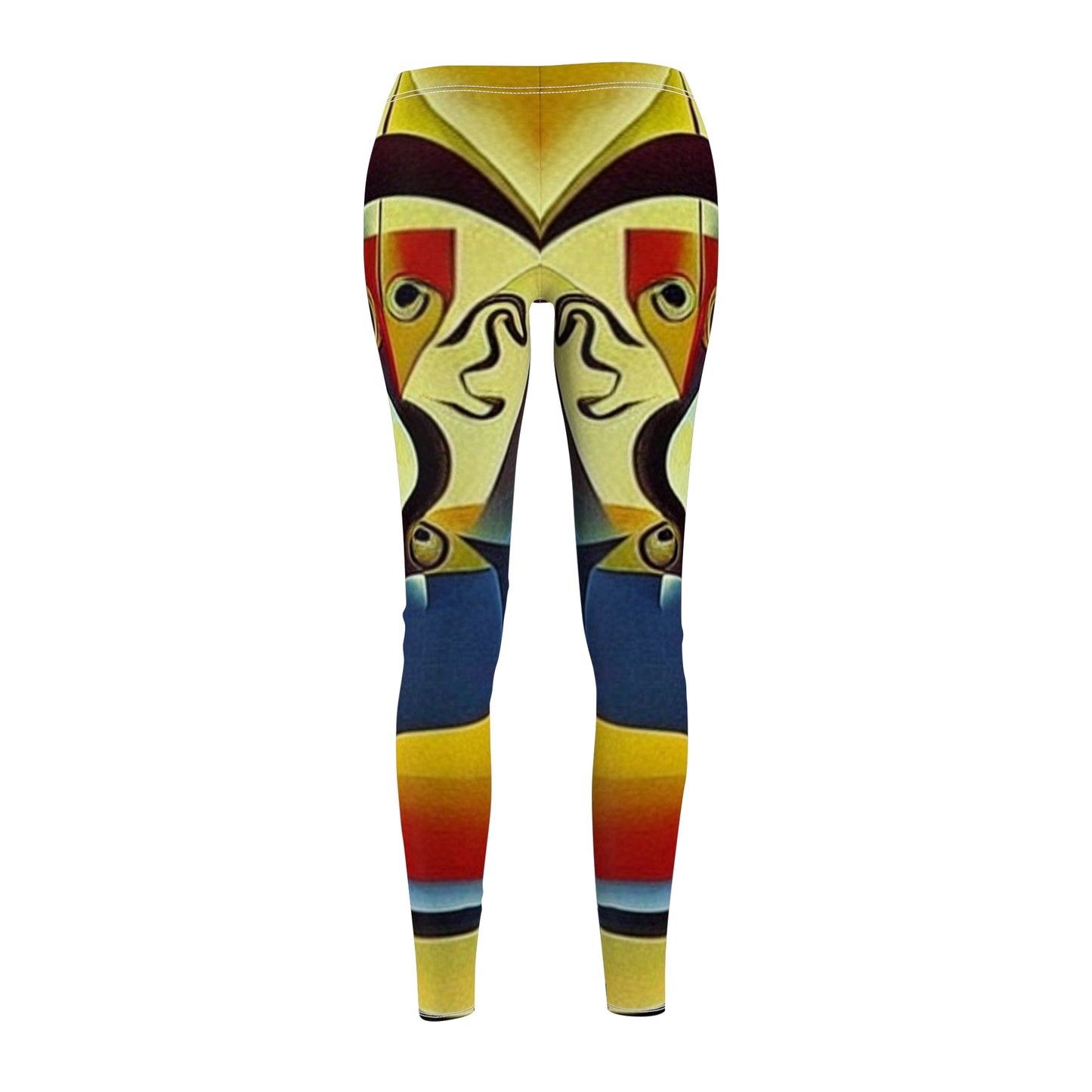 'Modern Eye' Women's Cut & Sew Casual Leggings (AOP)