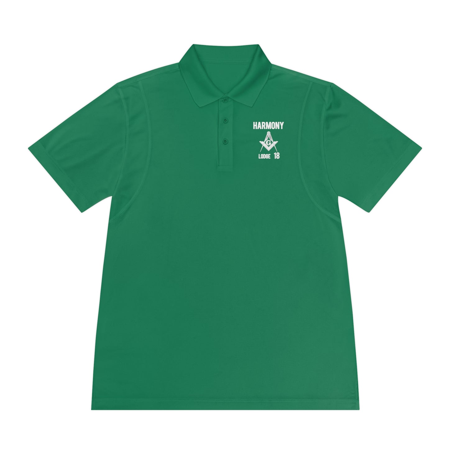 'Harmony Lodge 18' Men's Sport Polo Shirt