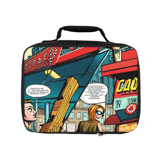 Secret Agent Comic Anime Lunch Bag