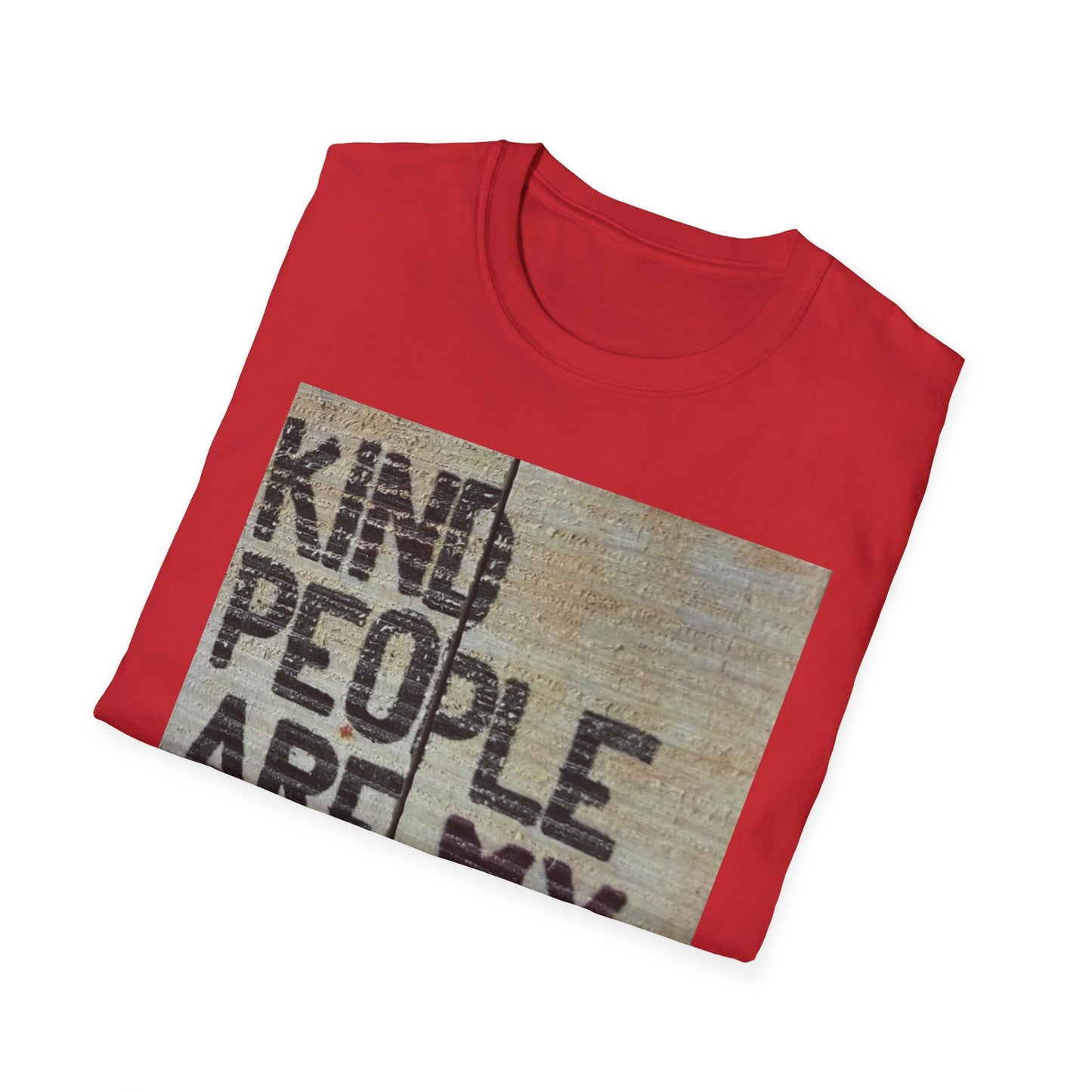 'Kind People' Unisex Softstyle T-Shirt