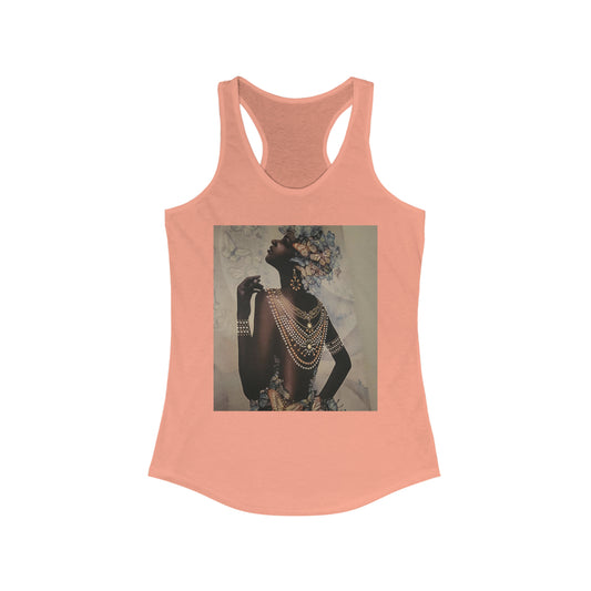 'Jeweled Goddess' Women's Ideal Racerback Tank
