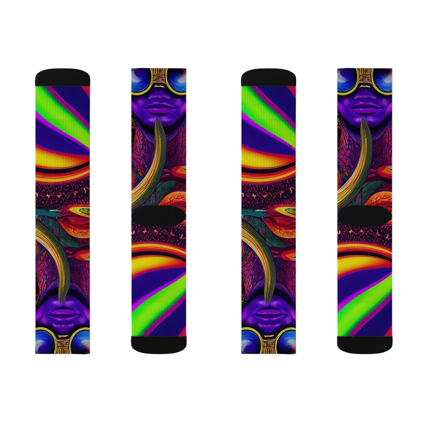 'Chill Vibes' Sublimation Socks